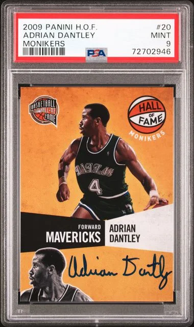 2009-10 Panini Adrian Dantley Hall Of Fame Monikers #20 card image