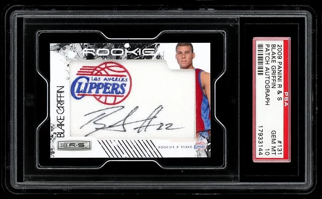 2009-10 Panini Blake Griffin Rookies & Stars Patch Autograph #131 card image
