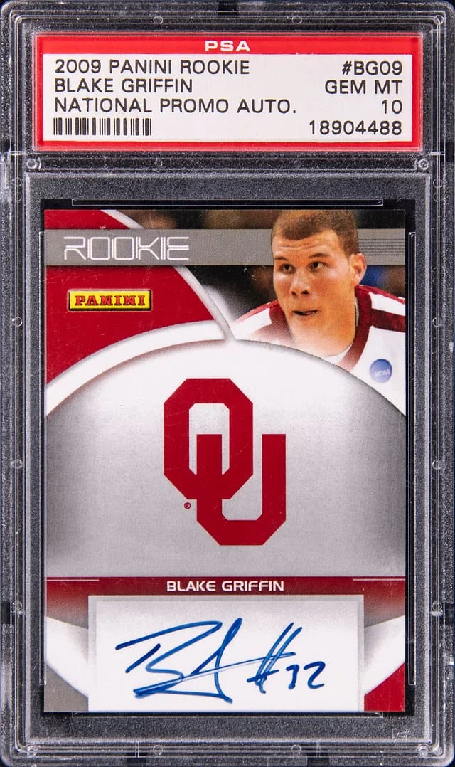 2009-10 Panini Blake Griffin National Promo Autograph #BG09 card image