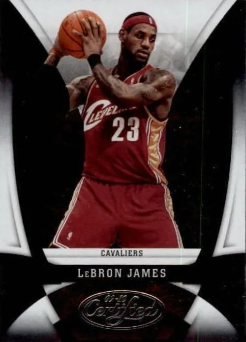 2009-10 Panini Certified Lebron James #107 card image