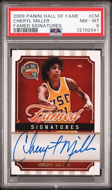 2009-10 Panini Cheryl Miller Hall Of Fame Famed Signatures #CM card image