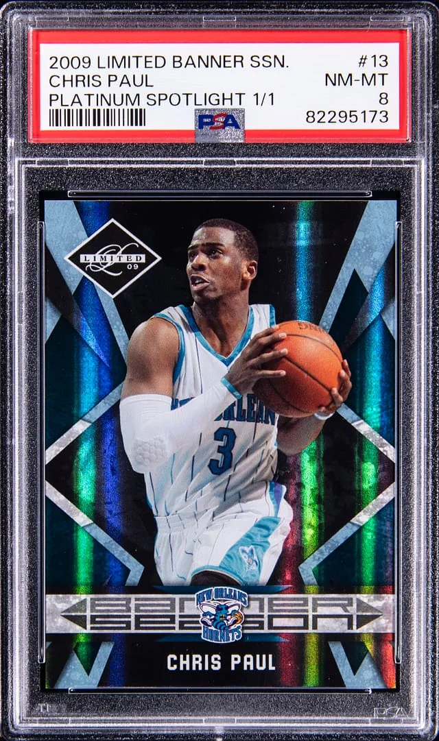 2009-10 Panini Chris Paul Limited Banner Season Platinum Spotlight #13 card image
