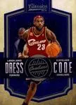 2009-10 Panini Classics Lebron James Dress Code #18 card image