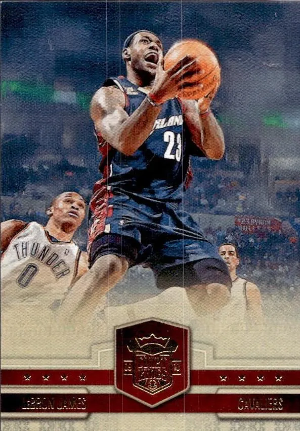 2009-10 Panini Court Kings Lebron James #67 card image