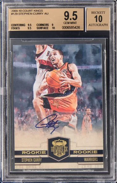 2009-10 Panini Court Kings Stephen Curry #129 card image