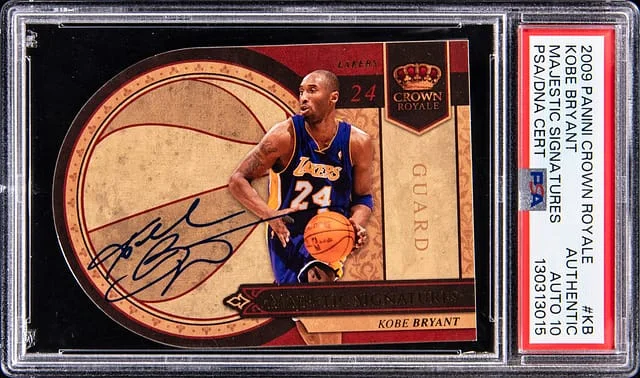 2009-10 Panini Crown Royale Kobe Bryant Majestic Signatures #KB card image