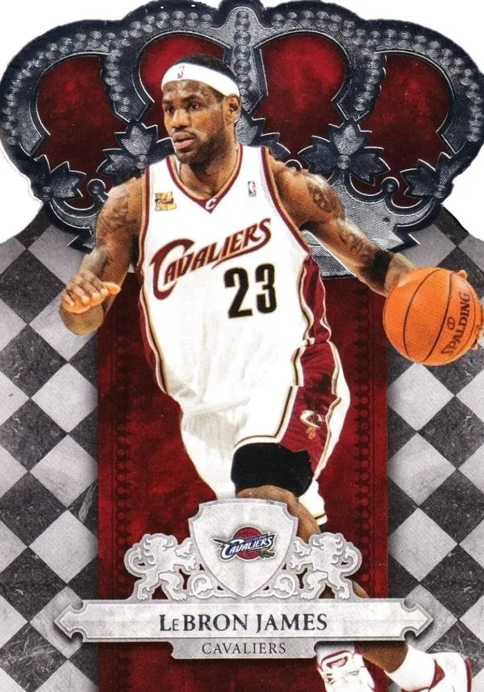 2009-10 Panini Crown Royale Lebron James #38 card image