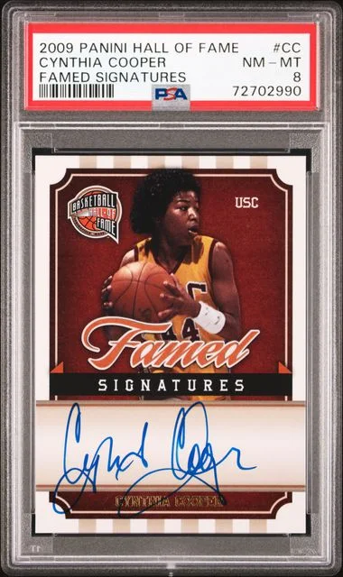 2009-10 Panini Cynthia Cooper Hall Of Fame Famed Signatures #CC card image