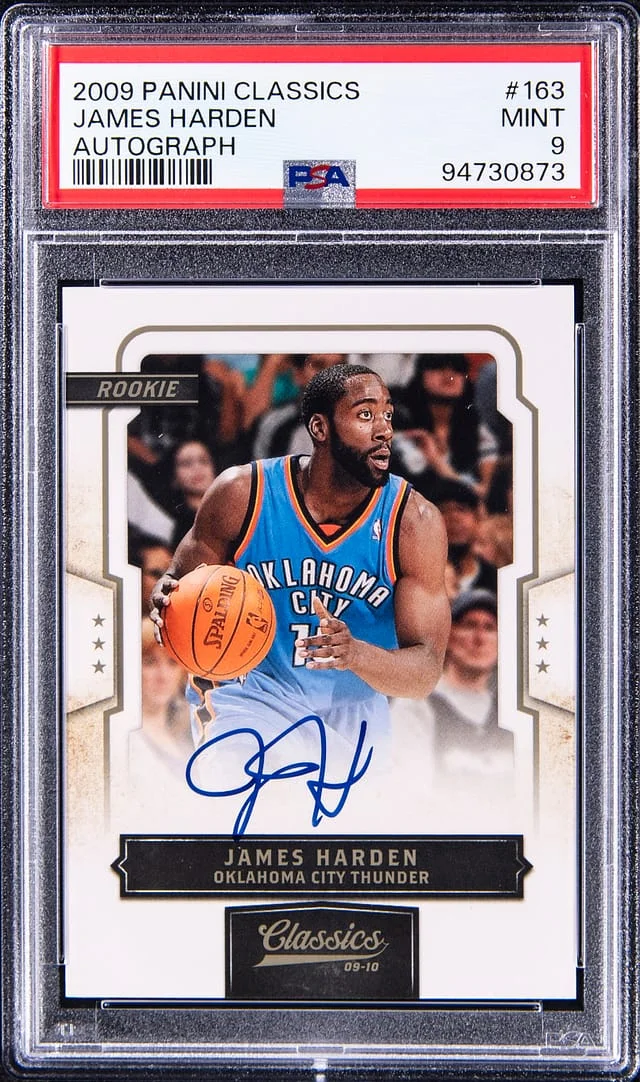 2009-10 Panini James Harden Classics #163 card image
