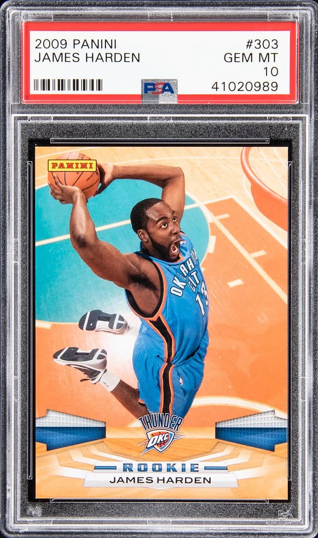 2009-10 Panini James Harden #303 card image