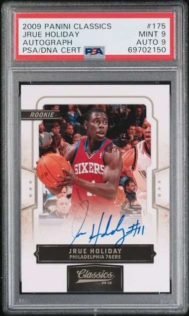2009-10 Panini Jrue Holiday Classics Autograph #175 card image