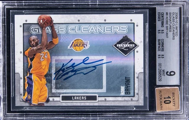 2009-10 Panini Kobe Bryant Limited Glass Cleaners Signatures #6 card image