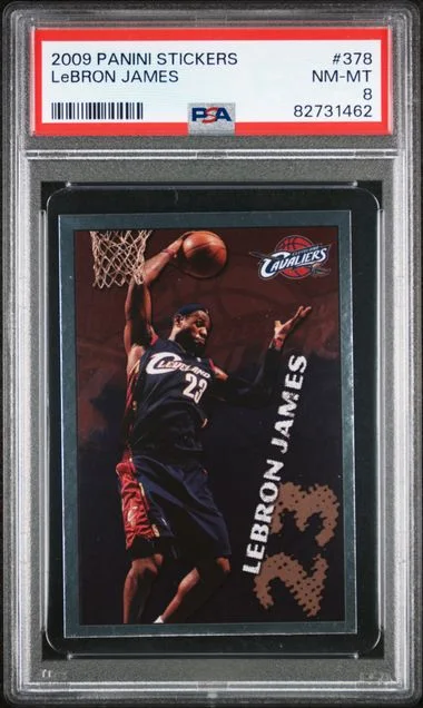 2009-10 Panini LeBron James Stickers #378 card image