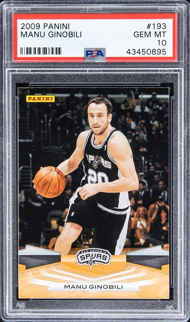 2009-10 Panini Manu Ginobili #193 card image