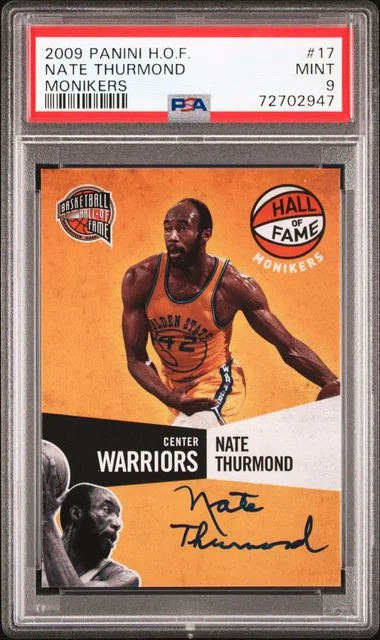 2009-10 Panini Nate Thurmond Hall Of Fame Monikers #17 card image