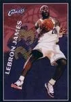 2009-10 Panini NBA Stickers Lebron James #376 card image