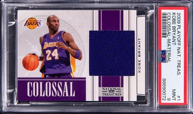 2009-10 Panini Playoff Kobe Bryant National Treasures Colossal Material #1 card image