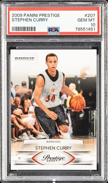 2009-10 Panini Prestige Stephen Curry #207 card image