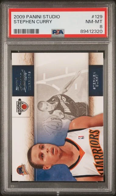 2009-10 Panini Stephen Curry Studio #129 card image