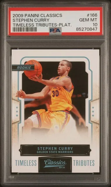 2009-10 Panini Stephen Curry Classics Autographs #166 card image