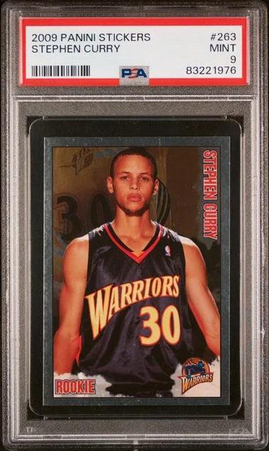 2009-10 Panini Stephen Curry Stickers #263 card image