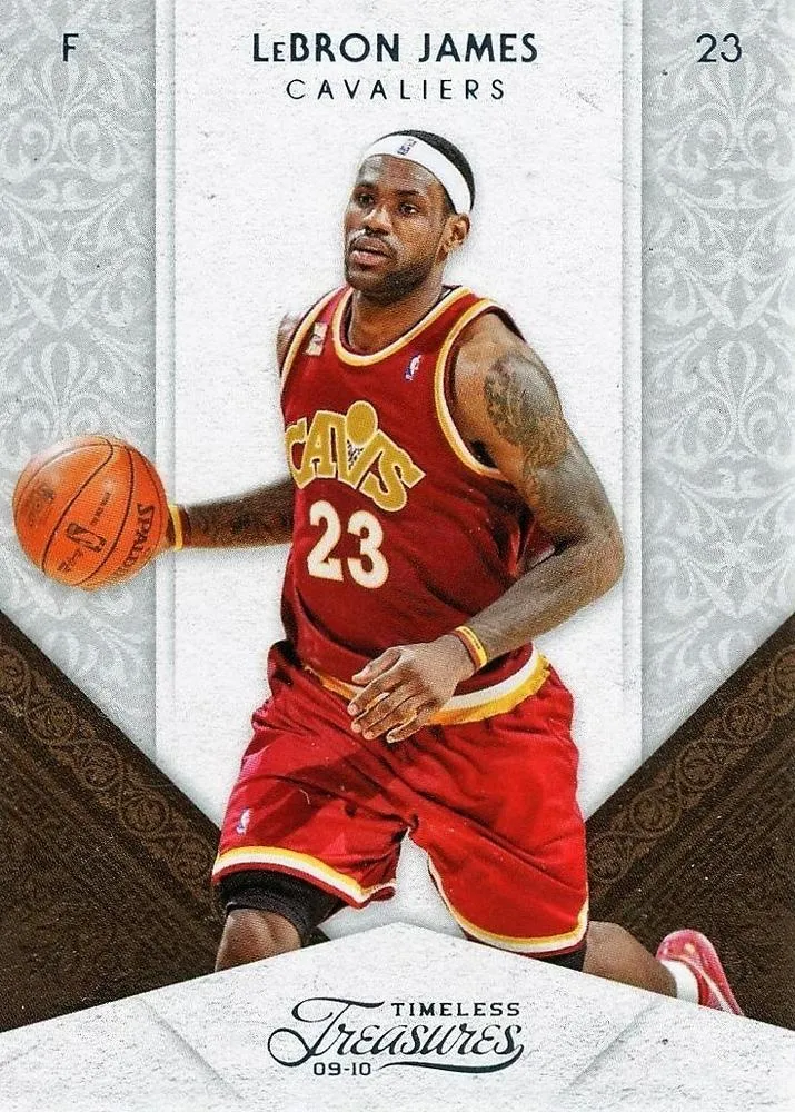 2009-10 Panini Timeless Treasures Lebron James #2 card image