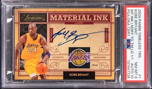 2009-10 Panini Timeless Treasures Material Ink Laundry #no-number card image