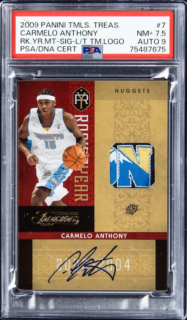 2009-10 Panini Timeless Treasures Year Material #no-number card image