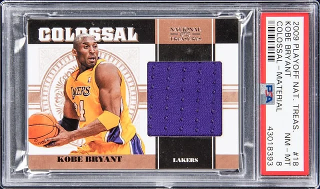2009-10 Playoff Kobe Bryant National Treasures Colossal Materials #18 card image