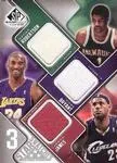 2009-10 SP Game Used Lebron James 3 Star Swatches #3S-BMJ card image