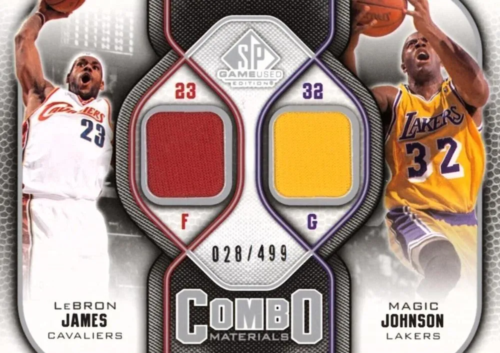 2009-10 SP Game Used Lebron James Combo Materials #CM-LM card image