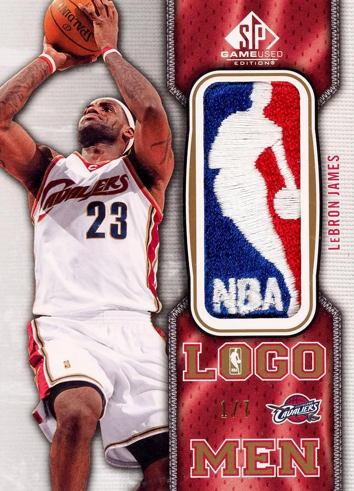 2009-10 SP Game Used Lebron James Logo Men #LOGO-LJ card image
