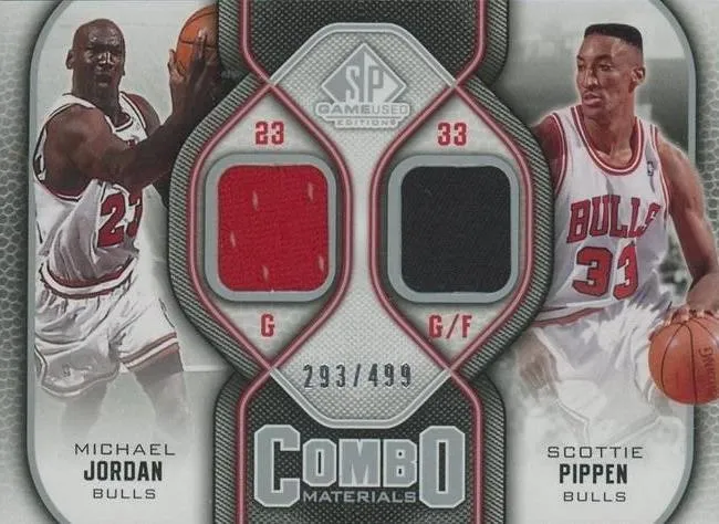 2009-10 SP Game Used Michael Jordan Combo Materials #CM-JP card image