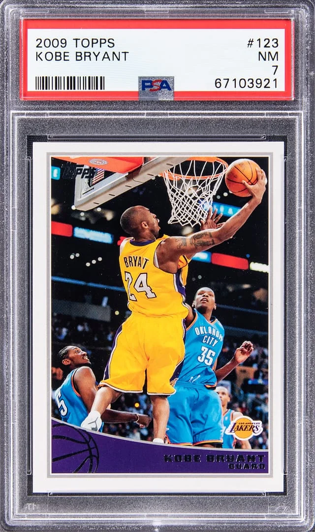 2009-10 Topps Kobe Bryant #123 card image