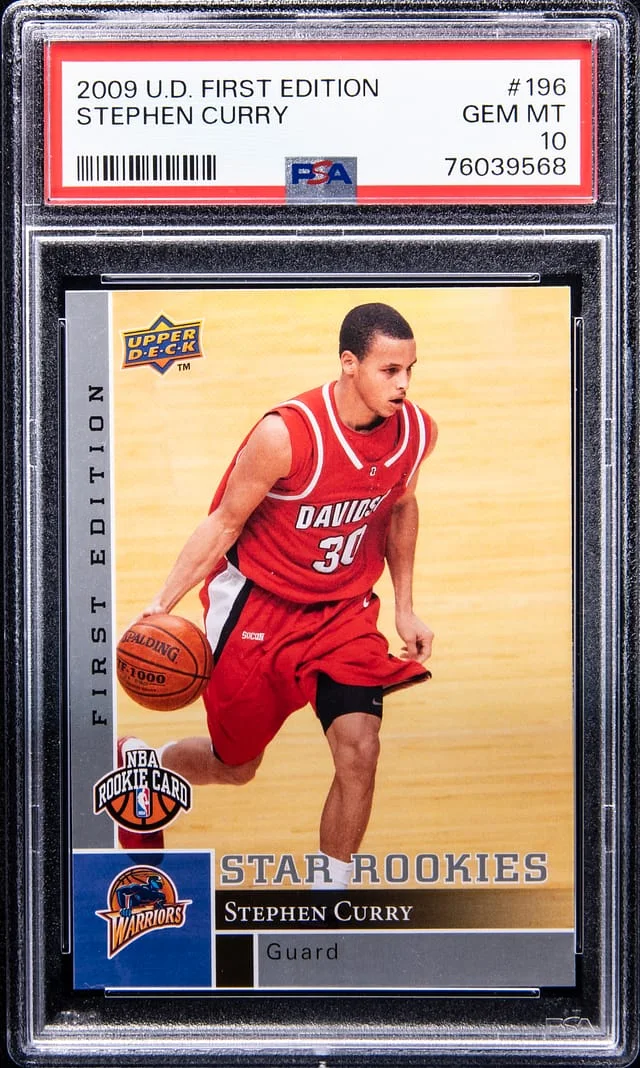 2009-10 U.D First Edition Stephen Curry #196 card image