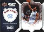 2009-10 Upper Deck Draft Edition Michael Jordan Alma Mater #AM-MJ card image