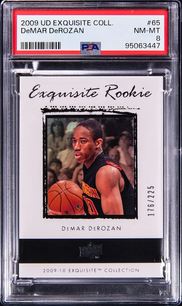 2009-10 Upper Deck Exquisite Collection DeMar DeRozan #65 card image