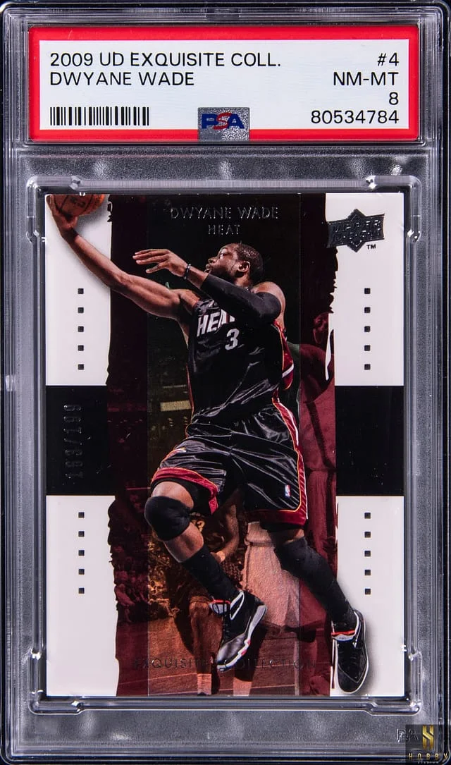 2009-10 Upper Deck Exquisite Collection Dwyane Wade #4 card image
