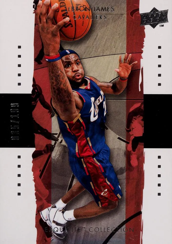 2009-10 Upper Deck Exquisite Collection Lebron James #2 card image
