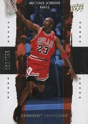 2009-10 Upper Deck Exquisite Collection Michael Jordan #23 card image