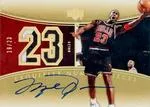 2009-10 Upper Deck Exquisite Collection Michael Jordan Numbers #NP-MJ card image