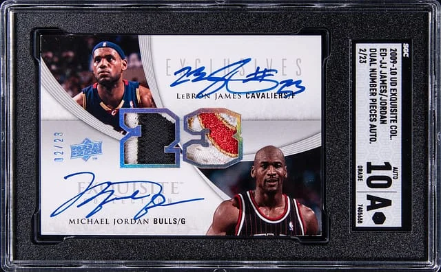 2009-10 Upper Deck Exquisite Dual Number Pieces #no-number card image