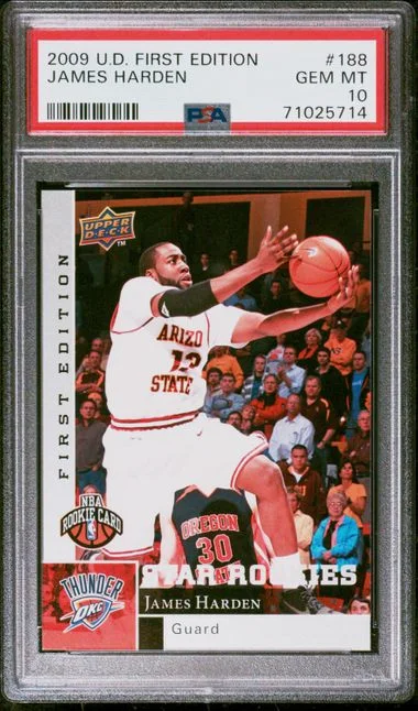 2009-10 Upper Deck First Edition James Harden #188 card image