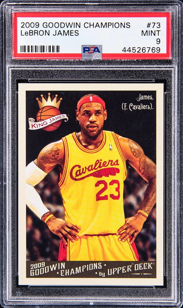 2009-10 Upper Deck Goodwin Champions LeBron James #73 card image