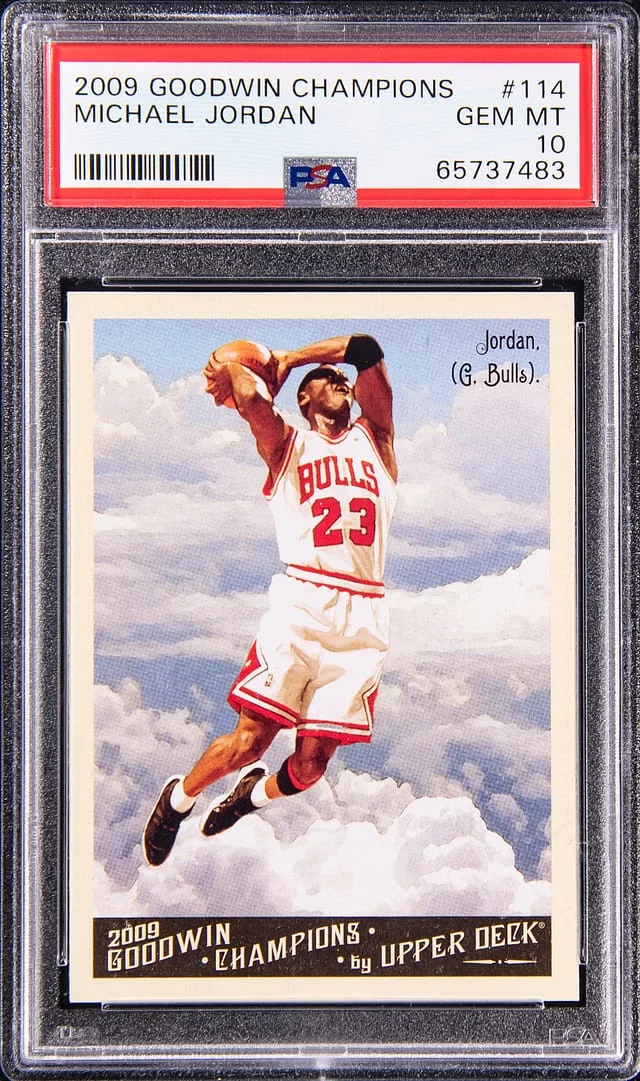 2009-10 Upper Deck Goodwin Champions Michael Jordan #114 card image