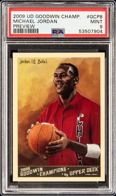 2009-10 Upper Deck Goodwin Champions Michael Jordan Preview #GCP8 card image