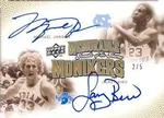 2009-10 Upper Deck Greats of the Game Michael Jordan Memorable Monikers Dual #MM-JB card image