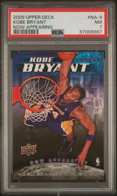 2009-10 Upper Deck Kobe Bryant Now Appearing #NA-9 card image