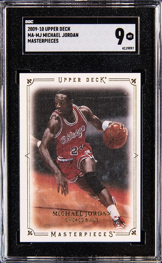 2009-10 Upper Deck Masterpieces Michael Jordan #MA-MJ card image