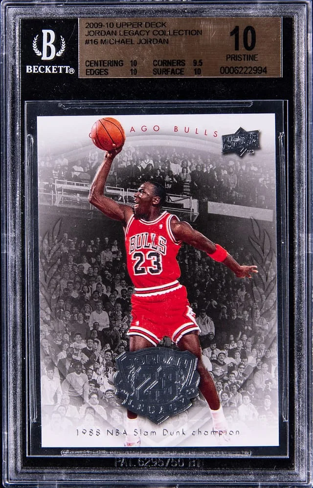 2009-10 Upper Deck Michael Jordan Jordan Legacy Collection #16 card image